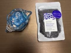amritara ヒマラヤ岩塩バスソルト 3回分 キャンドルセットコスメキッチンのサムネイル