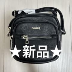 ★新品未使用【X-girl】ブラック ショルダーバッグのサムネイル