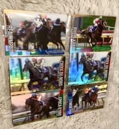 競馬 トレーディングカード 6枚セットのサムネイル