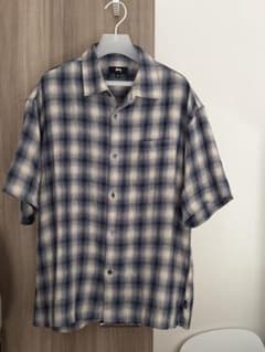 Stussy チェック柄 半袖シャツ Lサイズのサムネイル