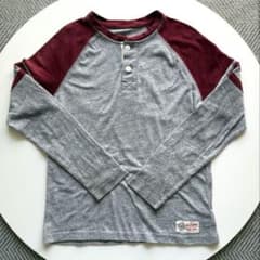 GAP KIDS ヘンリーネック 長袖カットソー Mサイズのサムネイル