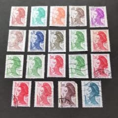 フランス切手 使用済み19種 - メルカリ