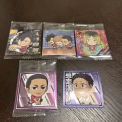 ハイキューウエハースシール　音駒高校　5枚まとめ売り