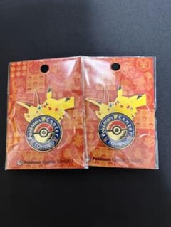 ポケモンセンター トウホク ロゴピンズ ピカチュウ ビクティニ 2個セット - 3