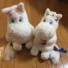 1/16から1/20発送できません。ぬいぐるみ ムーミン 結婚式 人形 ペアのサムネイル
