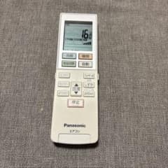 Panasonic エアコン用リモコン 本体 中古 - メルカリ