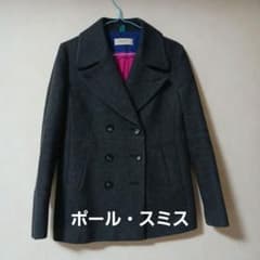 ポールスミス ピーコート 裏地バイカラー 冬服 ジャケット - メルカリ