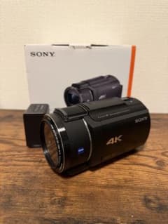 R*N様 『ほぼ未使用』SONY FDR-AX45 ブラック 4K ビデオカメラ - メルカリ