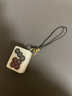 麻雀牌ストラップ　七筒のサムネイル