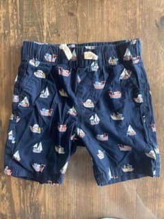 H&M キッズ ショートパンツ 92cm 乗り物柄　即購入不可のサムネイル