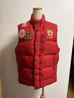 TOMMY HILFIGER レッド ダウンベスト Mのサムネイル