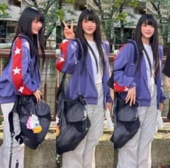 キャピタル トラックジャケット スムースジャージ ハニ着用