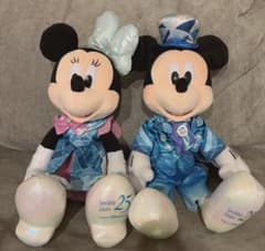 ディズニーシー25周年 ミッキー＆ミニー ぬいぐるみ セット | Mercari