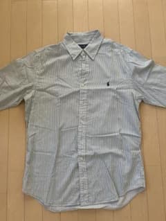Ralph Lauren スリムフィット ストライプシャツ Lのサムネイル