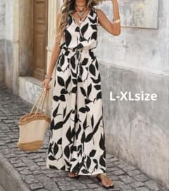 SHEIN オールインワン サロペット ノースリーブ L-XLのサムネイル