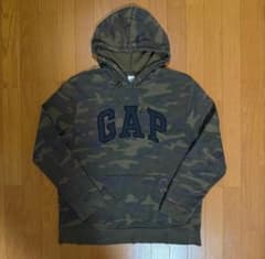 00s　ギャップ　GAP パーカー 迷彩柄　XL メンズ　フーディー　カモフラのサムネイル