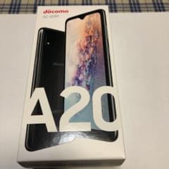 Galaxy A20 ブラック 32 GB SIMフリー　ドコモのサムネイル