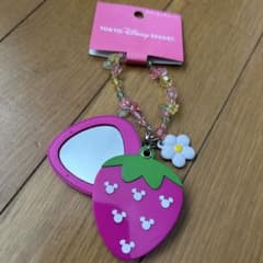 Tokyo Disney Resort ストロベリー ミラー ストラップのサムネイル