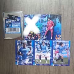 横浜FC　トレーディングカード4枚セットのサムネイル