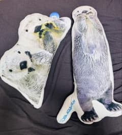 鳥羽水族館 ラッコ メイ キラ クッション 2種セット - メルカリ