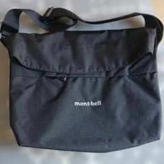 美品mont-bell ショルダーバッグ 黒　ベルニナのサムネイル