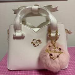 【新品】Samantha Vega サマンサベガ ハンドバッグ チャーム付きのサムネイル