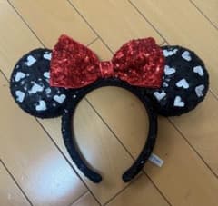 ミニーちゃん カチューシャ スパンコールのサムネイル