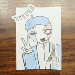 カントリーヒューマンズ フランス イラストのサムネイル
