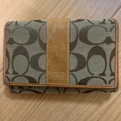 ★激安★最終★値下げ★価格★美品★COACH★二つ折り財布★のサムネイル