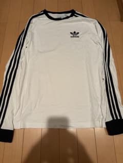adidas Originals 長袖Tシャツ ホワイト ブラックのサムネイル
