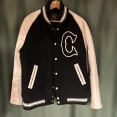 物*り様 Cootie スタジャン L 黒・白　アメカジ・バイカーのサムネイル