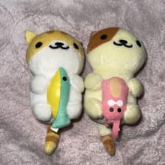 고양이 봉제 인형 키 체인