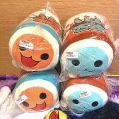 【未開封】 太鼓の達人　もふぐっとぬいぐるみ　お祭り半纏　和田かつ　和田どん