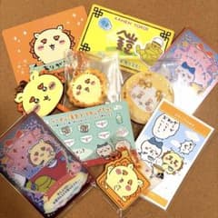 ちいかわシーサー10点まとめ売り チャーム刺繍缶バッジ 郎会員カード すべて新品のサムネイル