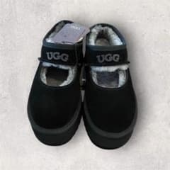 新品タグ付き UGG ムートン スリッポン メリージェーン 24.5 - メルカリ