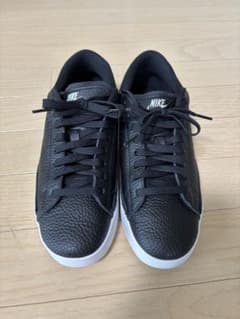 Nike ブラックレザー Lowスニーカー 25㎝のサムネイル