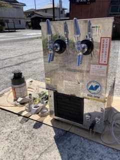 ニットク ビールサーバー BSE-30W 2口タイプ 現状渡し - メルカリ