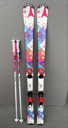 アトミック スキー板 140cm ストック 105cm セットのサムネイル