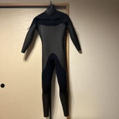 ロングチェストジップ セミドライ 全身裏起毛 Lサイズ 5mm3mm 試着のみ