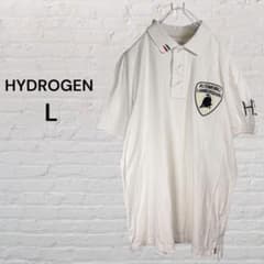 HYDROGEN》ランボルギーニ ポロシャツ 半袖 ホワイト 白 L - メルカリ