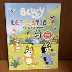 BLUEY LET'S STICK! ステッカー本のサムネイル