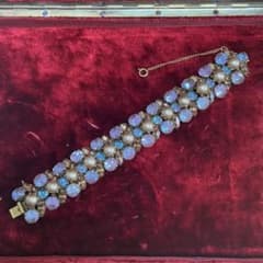 Kramer ヴィンテージ　サフィリーン　ブレスレット Kramer ヴィンテージ サフィリーン ブレスレット - メルカリ