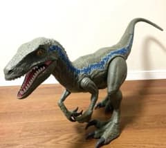 ジュラシックワールド マテル ビッグブルー ヴェロキラプトル スーパー