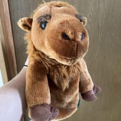 ウマ　ヘッドカバー プラッシュ