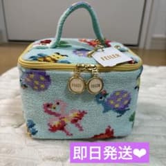 FEILER 神崎恵さん×フェイラー　ファンキーフォーチュン　バニティポーチ FEILER 神崎恵さん×フェイラー ファンキーフォーチュン バニティポーチ