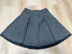 COMME CA ISM スカート フレア グレーのサムネイル