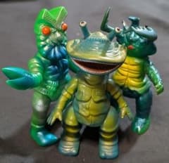 電光超人グリッドマン＆登場怪獣（タカラ）ソフビフィギュア13体