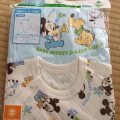 ミッキー♡キルト長袖カバーオール♡肌着♡のサムネイル