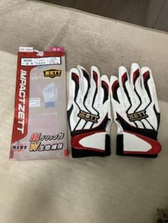 Thumbnail of ZETT バッティング手袋Mサイズ(両手用)