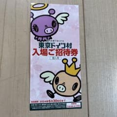 東京ドイツ村　入場ご招待券　1枚のサムネイル